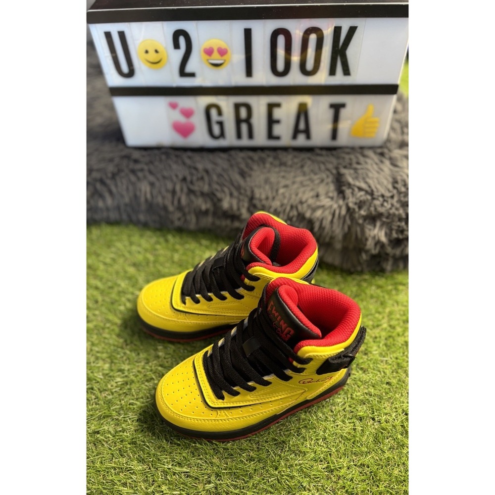 Patrick Ewing Rebound Orion‎ Strap Mid Sneaker, Boys Youth Sneaker 11 Preschool